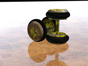 гантель 3D Модель