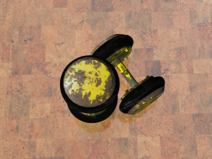 dumbbell 3D 모델