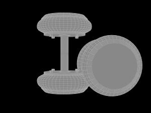 dumbbell 3D 모델