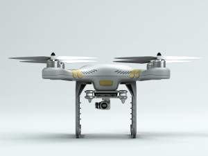 dji phantom 3 camera drone 3D 모델