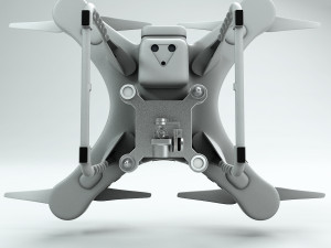 dji phantom 3 camera drone 3D 모델
