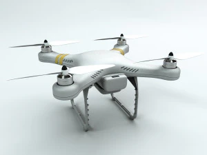 dji phantom 3 camera drone 3D Model