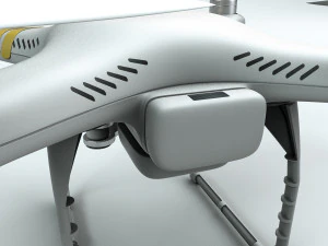 dji phantom 3 camera drone 3D Model