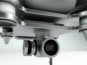 dji phantom 3 camera drone 3D Model
