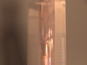 glass bottle 3D 模型