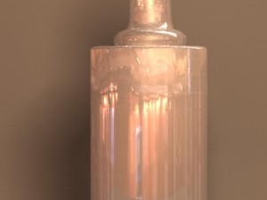 glass bottle 3D-Modell