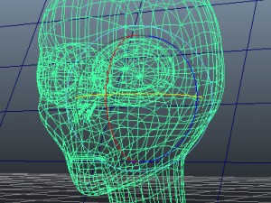 alien head 3D-Modell