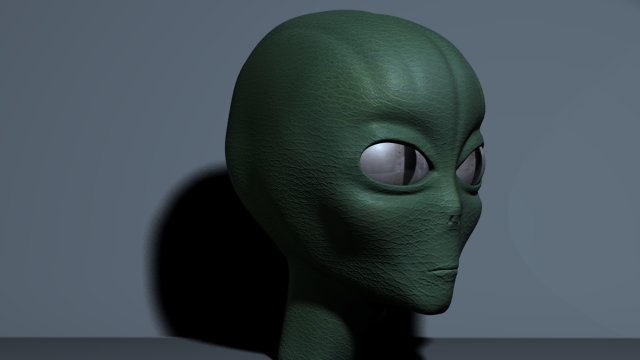 reptilehead 3D 모델 .c4d .max .obj .3ds .fbx .stl .blend 