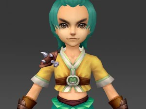 quality fantasy character collection 3D Model