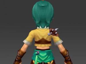 quality fantasy character collection 3D Model