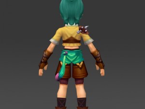 quality fantasy character collection 3D Модель