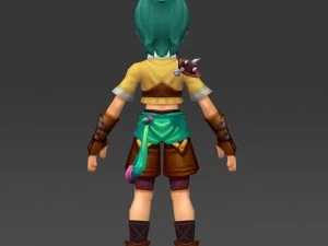 quality fantasy character collection 3D Model