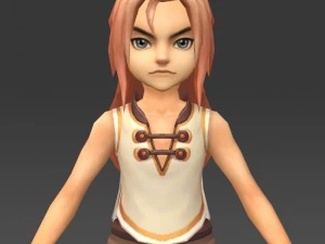 quality fantasy character collection 3D Model