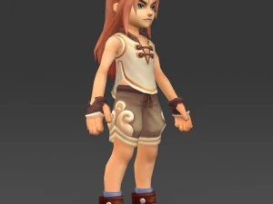 quality fantasy character collection 3D Model