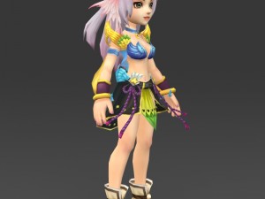 quality fantasy character collection 3D Модель