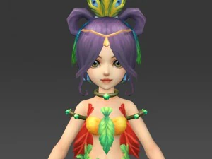 quality fantasy character collection 3D Model