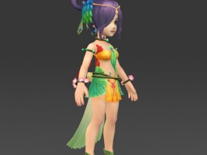 quality fantasy character collection 3D Модель