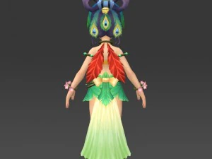 quality fantasy character collection 3D Model