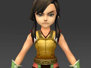 quality fantasy character collection 3D Model
