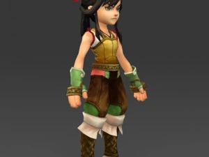 quality fantasy character collection 3D Model
