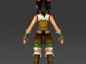quality fantasy character collection 3D Model