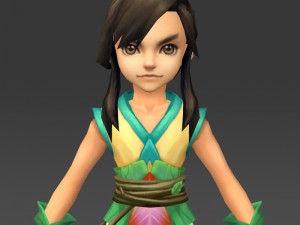 quality fantasy character collection 3D Модель