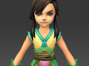 quality fantasy character collection 3D Model