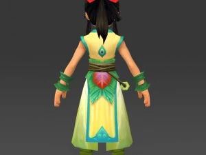 quality fantasy character collection 3D Model