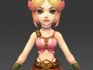 quality fantasy character collection 3D Модель