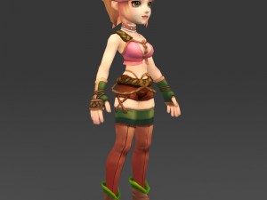 quality fantasy character collection 3D Модель