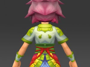 quality fantasy character collection 3D Model