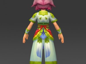 quality fantasy character collection 3D Модель