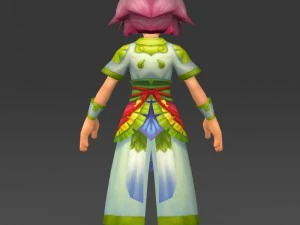 quality fantasy character collection 3D Model