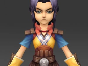 quality fantasy character collection 3D Model