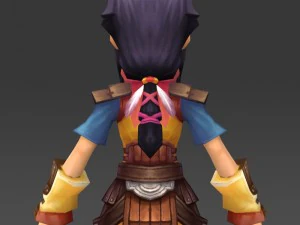 quality fantasy character collection 3D Model