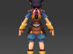 quality fantasy character collection 3D Model