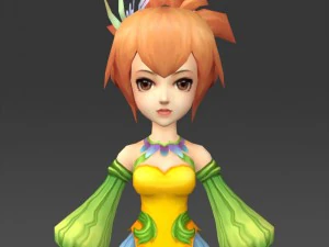 quality fantasy character collection 3D Model
