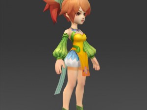 quality fantasy character collection 3D Модель