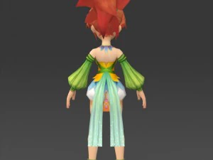 quality fantasy character collection 3D Model