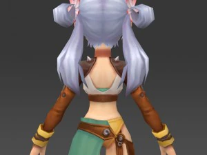 quality fantasy character collection 3D Model