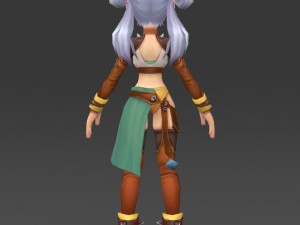 quality fantasy character collection 3D Модель
