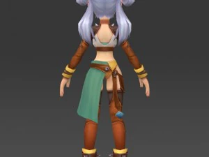 quality fantasy character collection 3D Model