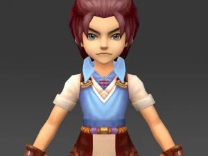 quality fantasy character collection 3D Model