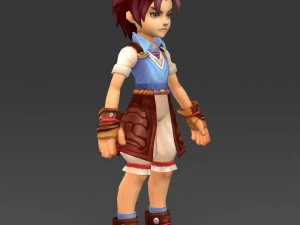 quality fantasy character collection 3D Model