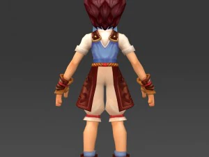 quality fantasy character collection 3D Model