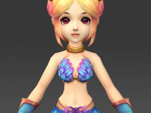 quality fantasy character collection 3D Model