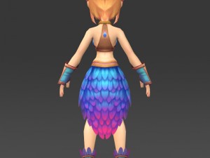quality fantasy character collection 3D Модель