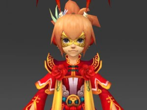 quality fantasy character collection 3D Model