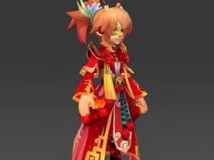 quality fantasy character collection 3D Model