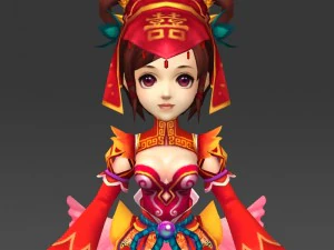 quality fantasy character collection 3D Model